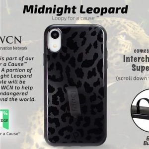 Midnight Leopard iPhone XR / iPhone 11 Loopy Case